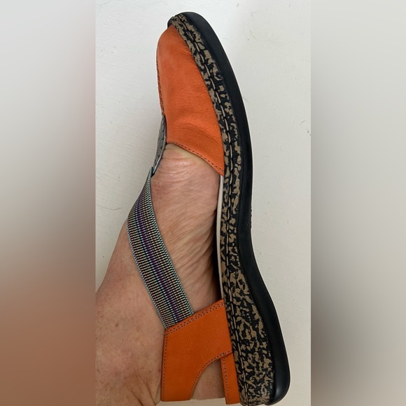 Rieker Womens Round Toe Coral Slingback Sandals Size US 7.5 EUR 38 - Picture 3 of 11